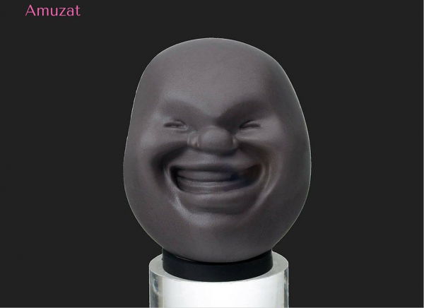 Minge antistres cu fata umana [7]