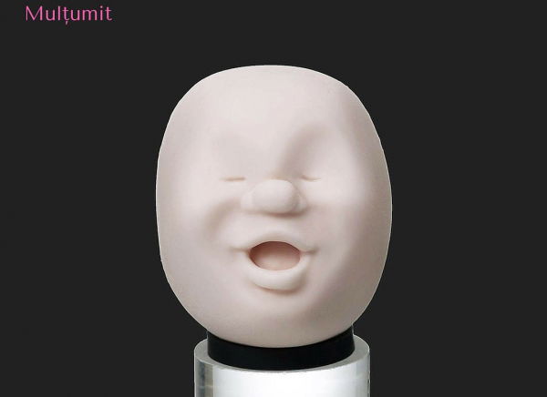 Minge antistres cu fata umana [6]