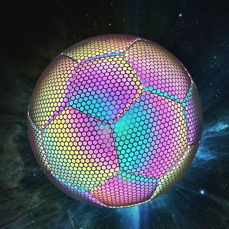 Minge de fotbal cu efect reflectorizant [2]