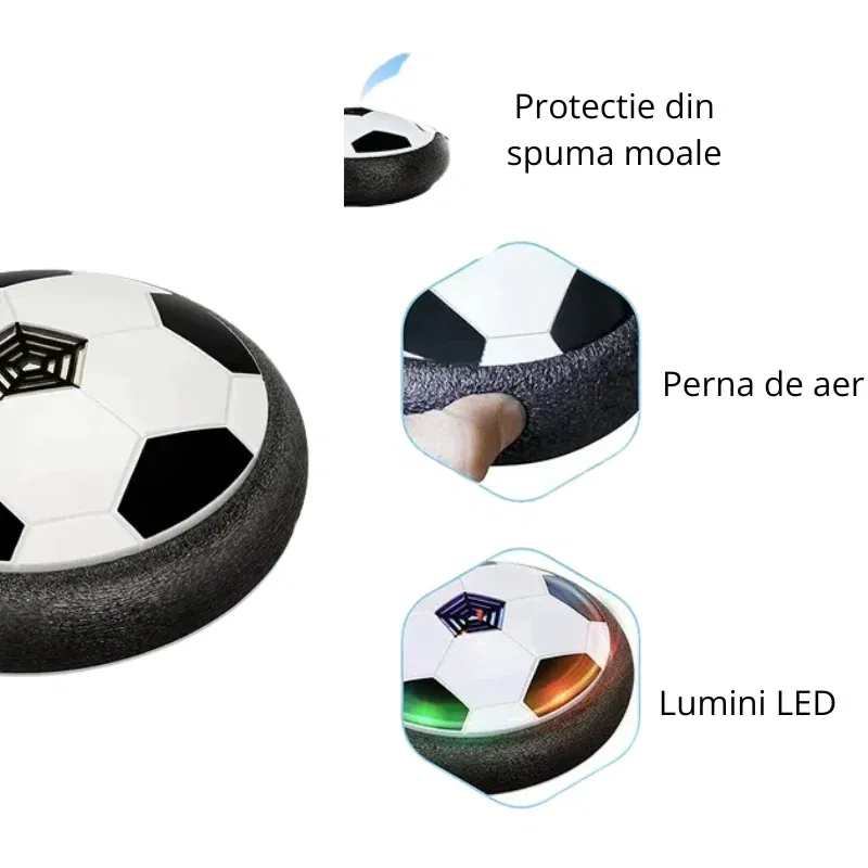 Minge de fotbal pentru interior cu lumini [11]