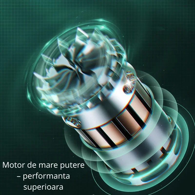 Mini aspirator auto portabil 45W [9]