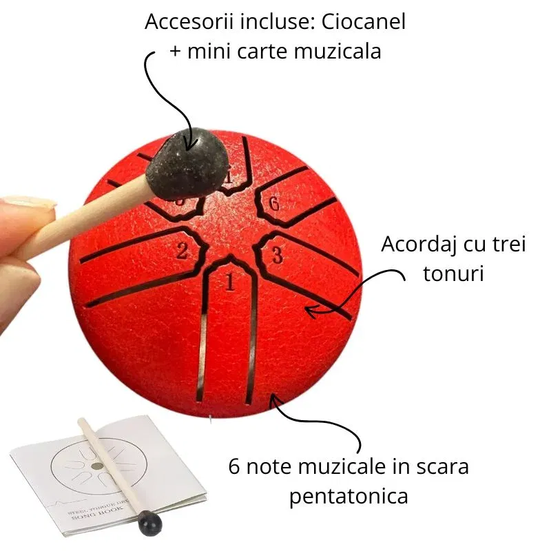 Mini toba metalica cu 6 note [11]