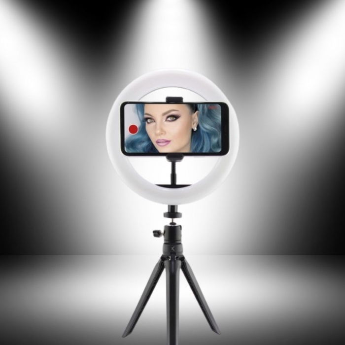 Mini trepied portabil Studio Live, cu iluminare LED [1]