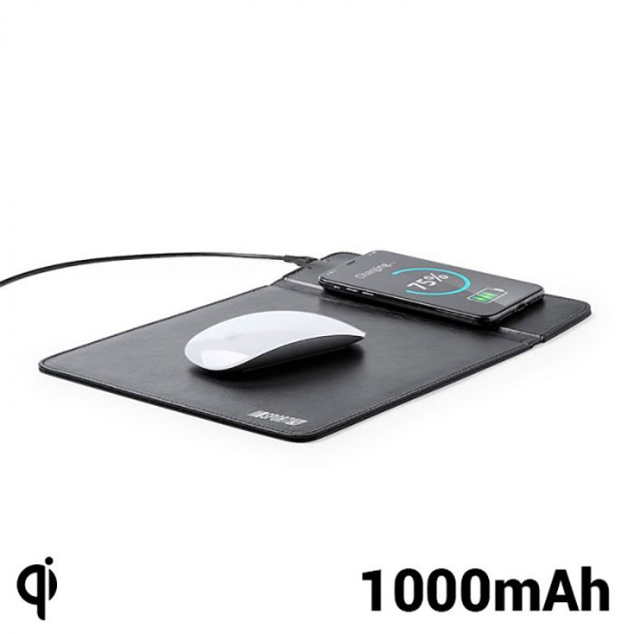 Mousepad cu incarcator wireless QI, 1000 MAH [2]