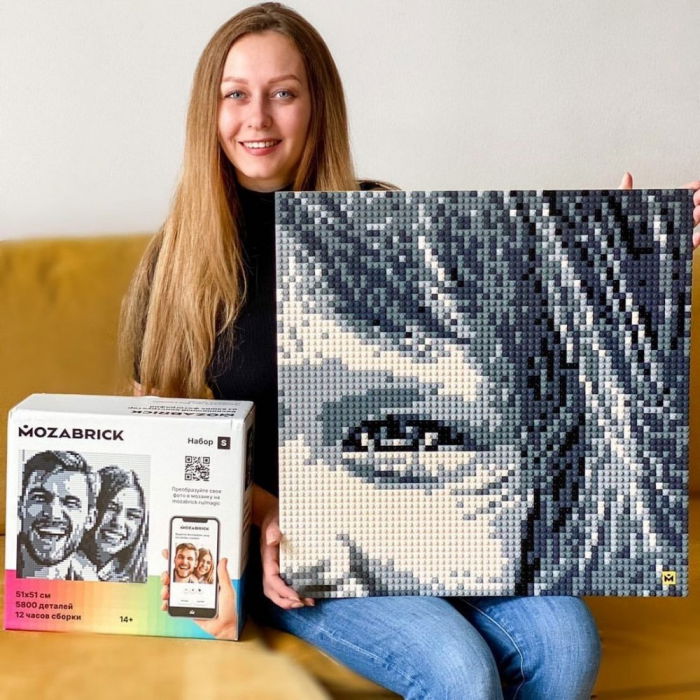 Mozabrick - Tablou lego personalizat DIY, 76cm x 76cm [7]