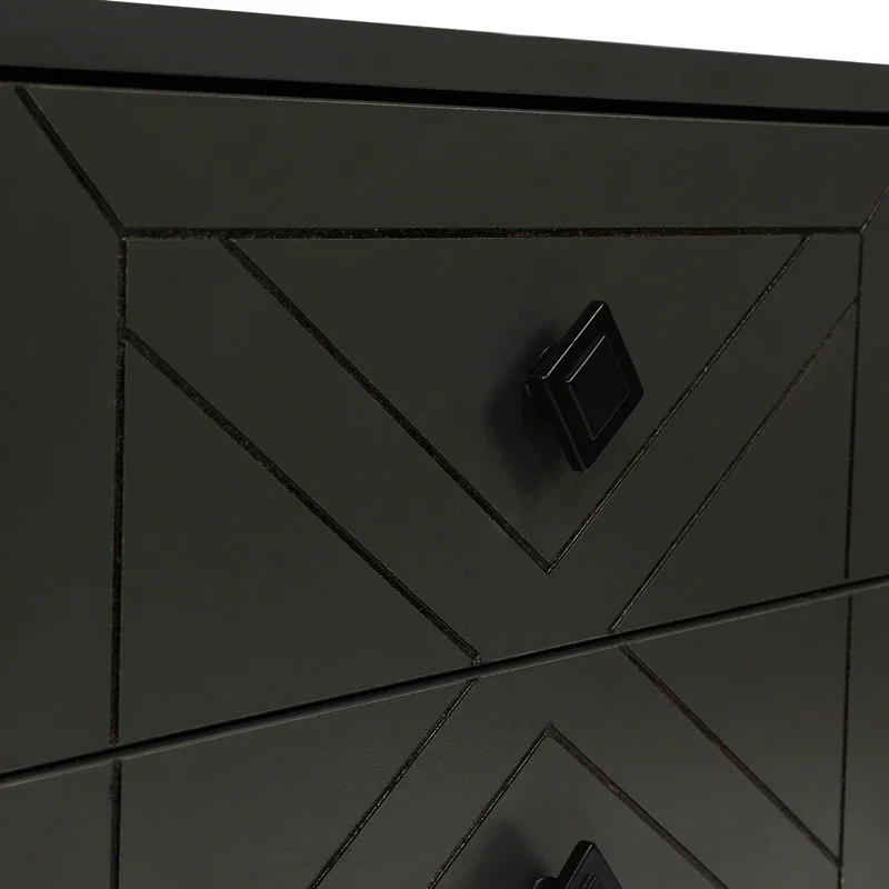 Noptiera Luna antracit cu design modern si spatiu de depozitare [7]