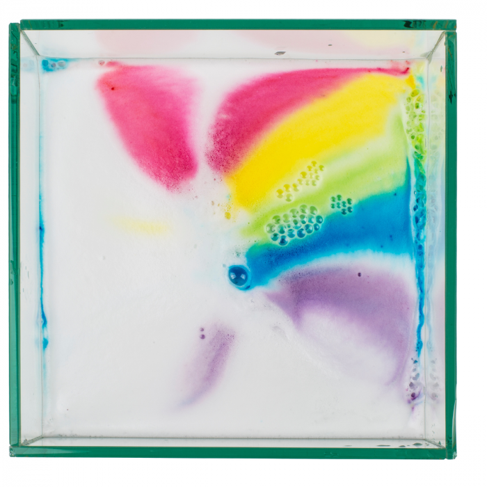 Nor efervescent de baie, cu efect de curcubeu [8]