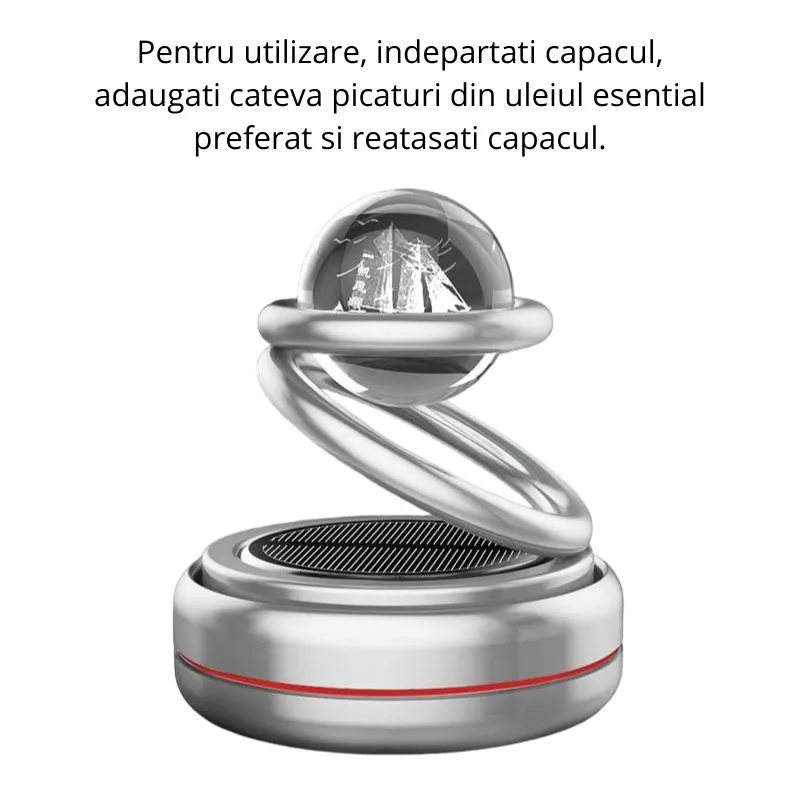 Odorizant auto rotativ cu incarcare solara [8]