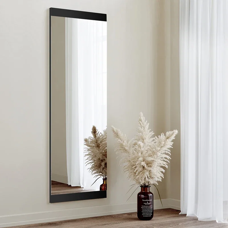 Oglinda Basic cu rama neagra, rectangulara, ajustabila orizontal si vertical [5]