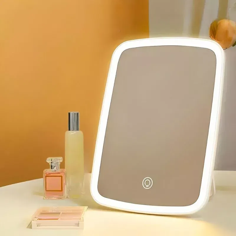 Oglinda make up de birou cu 33 led-uri si reincarcare USB [3]