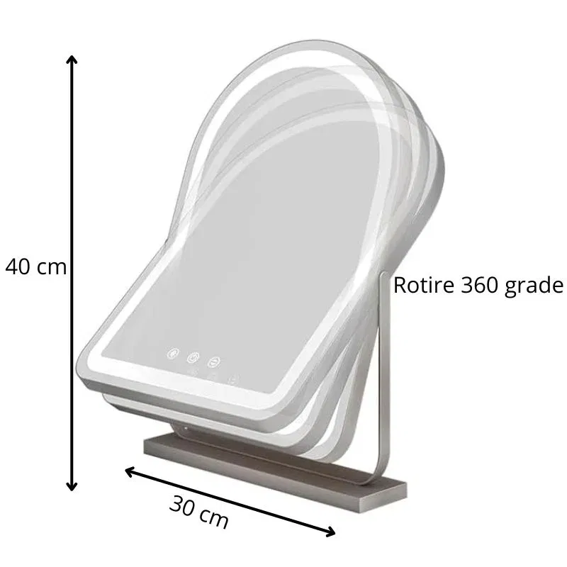 Oglinda de machiaj Infinity Glow LED [7]