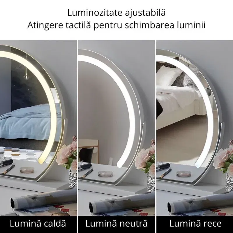 Oglinda LED rotativa Brighten Up [6]