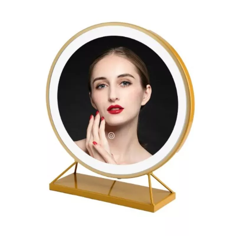 Oglinda LED rotunda Golden Glam [5]