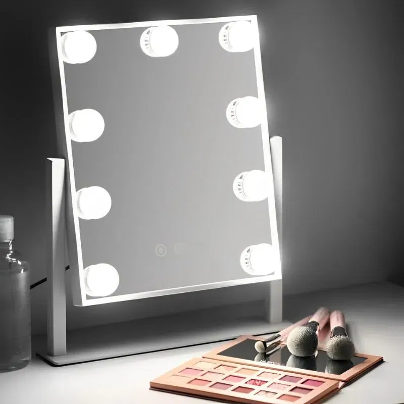 Oglinda machiaj cu Smart Touch si 9 becuri Vanity [6]