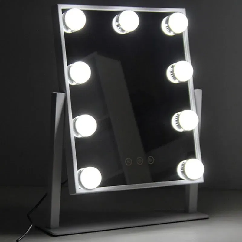 Oglinda machiaj cu Smart Touch si 9 becuri Vanity [10]