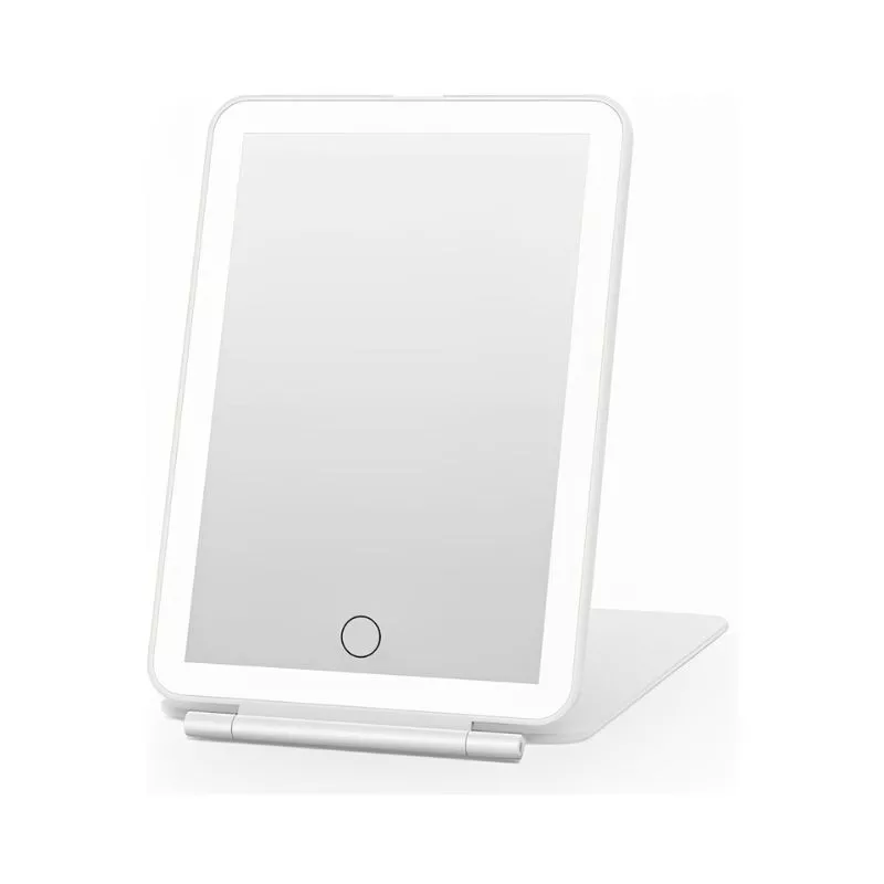 Oglinda make up de calatorie cu 72 led-uri pliabila si reincarcabila [15]