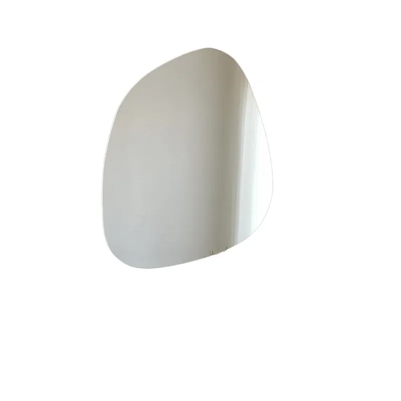 Oglinda Sohocu rama alba, design modern, forma asimetrica [10]