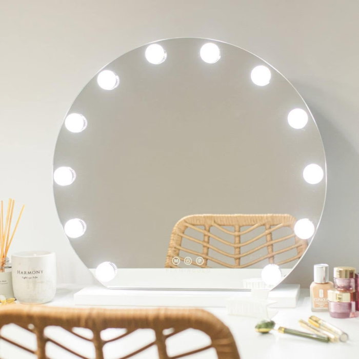 Oglinda Sphere cu 12 becuri LED [16]