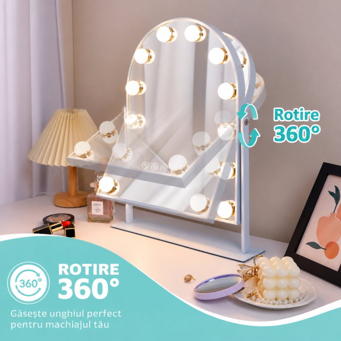 Oglinda Starshine LED cu touch [7]