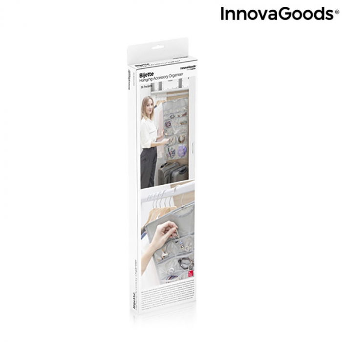 Organizator bijuterii si accesorii Umeras Bijette, 36 buzunare [6]