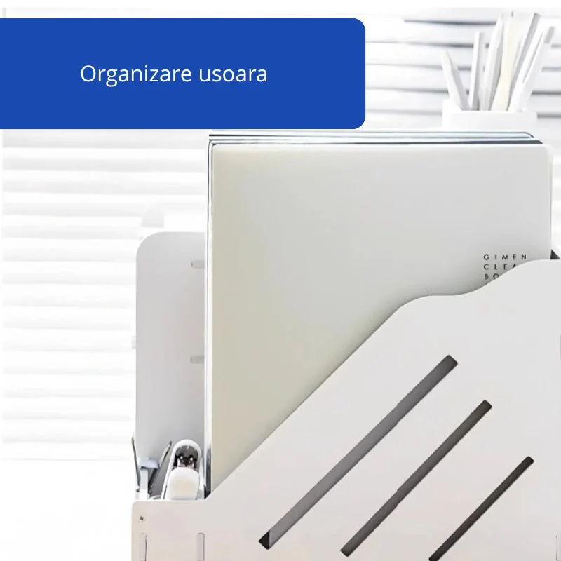 Organizator birou cu rafturi si suport carti [9]