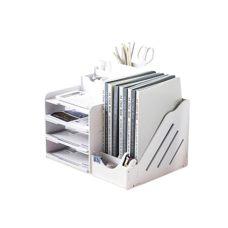 Organizator birou cu rafturi si suport carti [3]