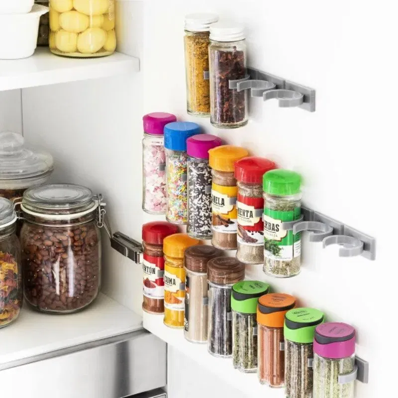 Organizator de condimente cu fixare adeziva Solutie ingenioasa [1]