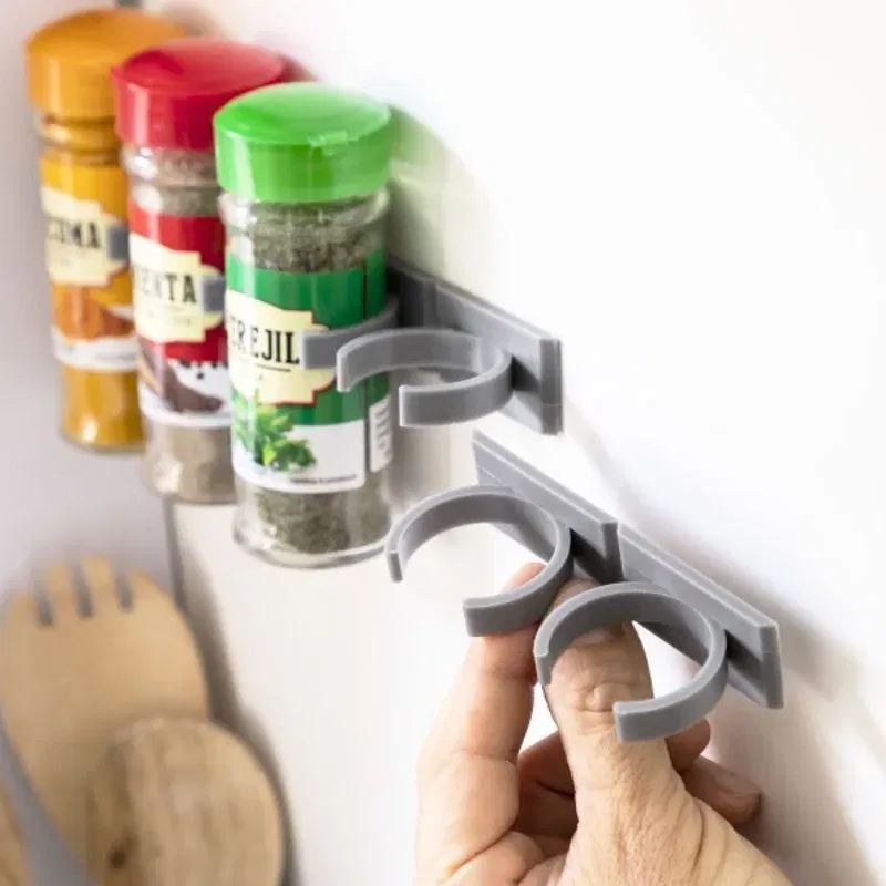 Organizator de condimente cu fixare adeziva Solutie ingenioasa [3]