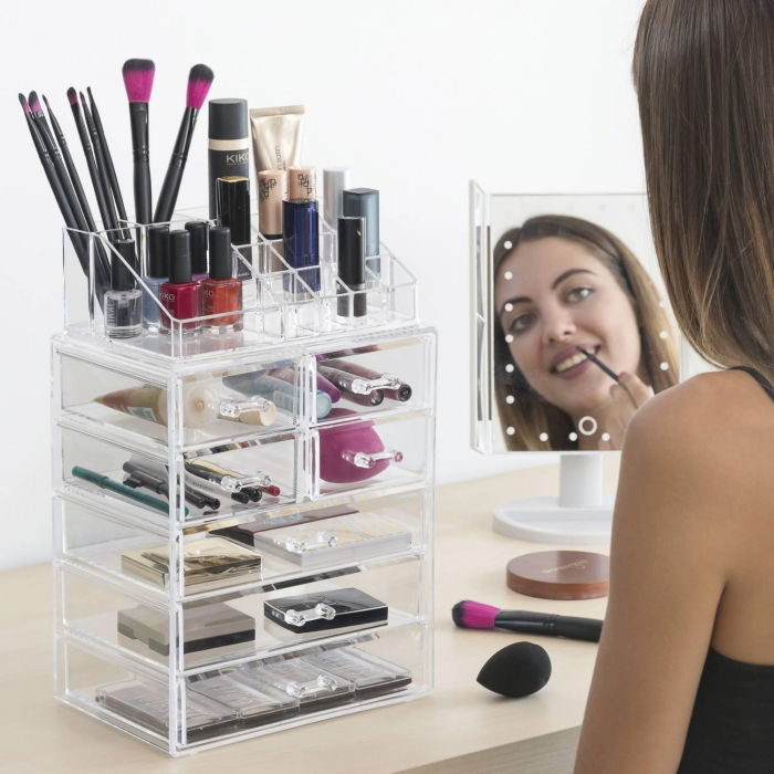Organizator cosmetice machiaj cu 16 compartimente Makeup Dream [1]