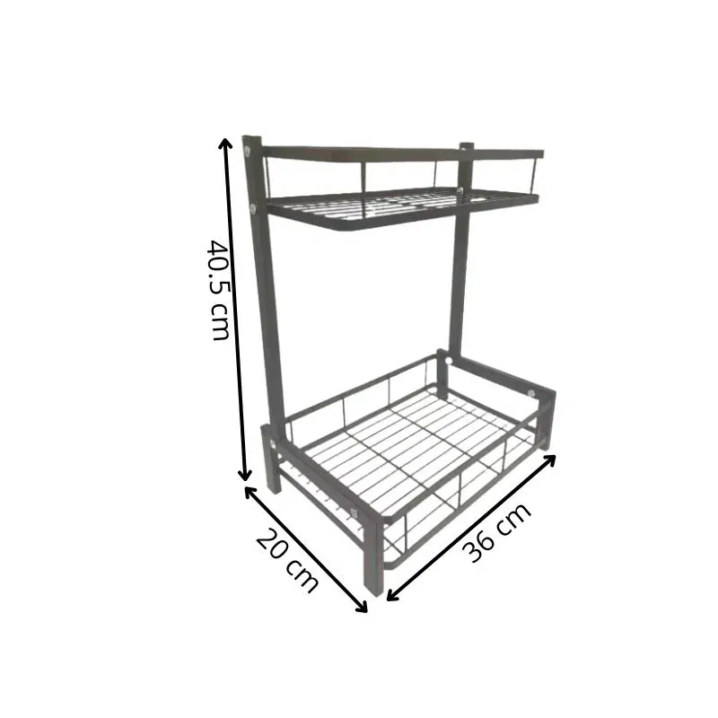 Organizator de condimente cu 2 niveluri [6]