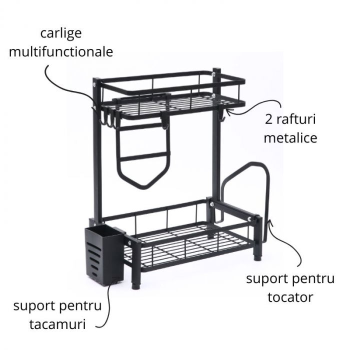 Organizator de condimente cu 2 niveluri [7]