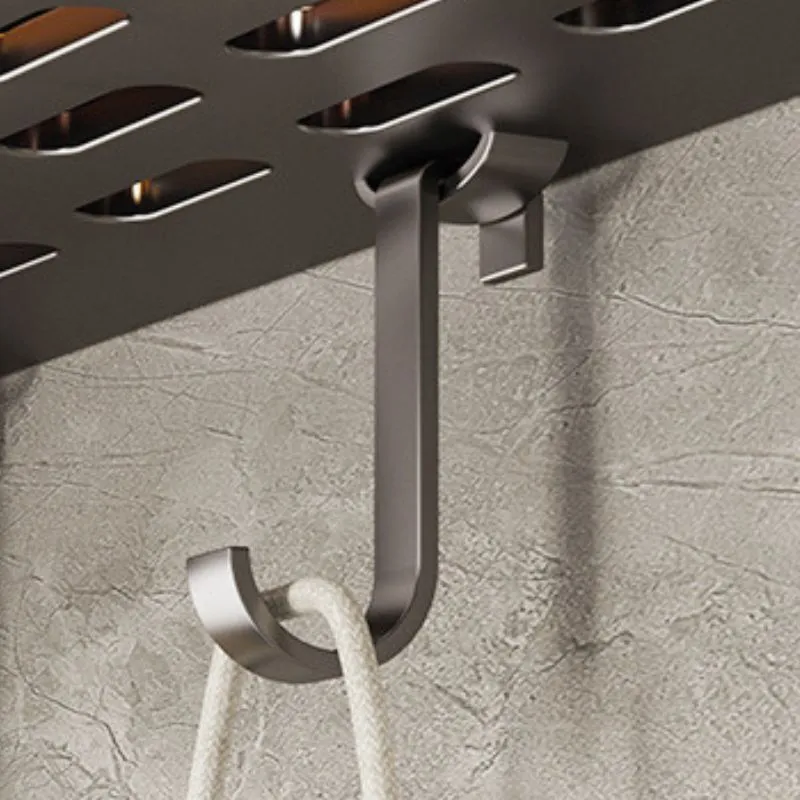 Organizator de perete cu suport prosop 30 cm [3]