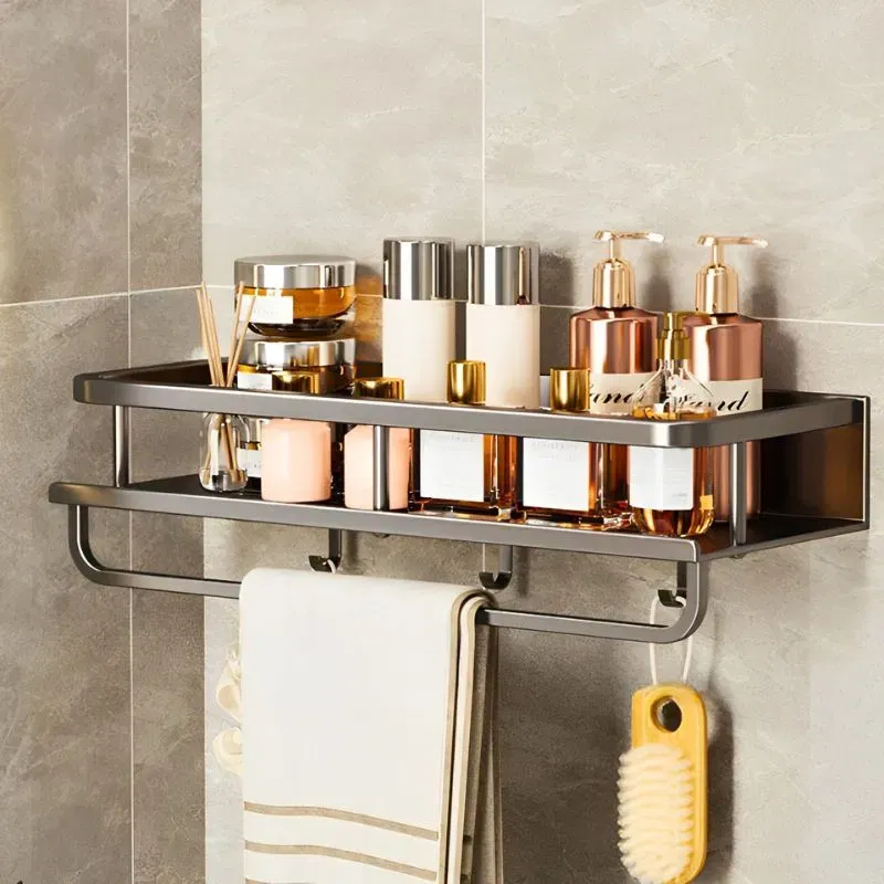 Organizator de perete cu suport prosop 30 cm [1]