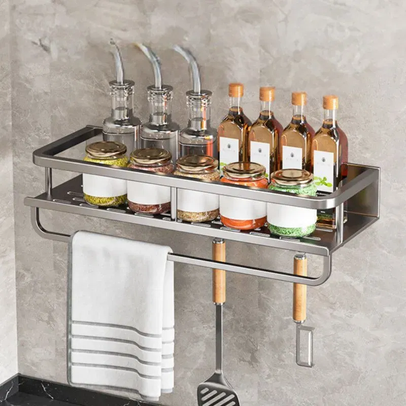 Organizator de perete cu suport prosop 30 cm [6]