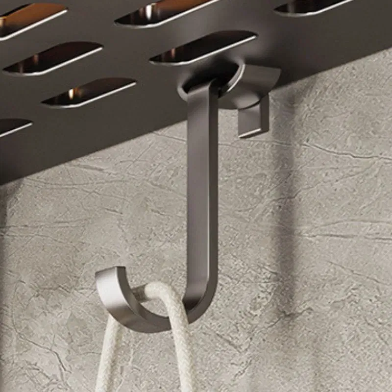 Organizator de perete cu suport prosop 40 cm [4]