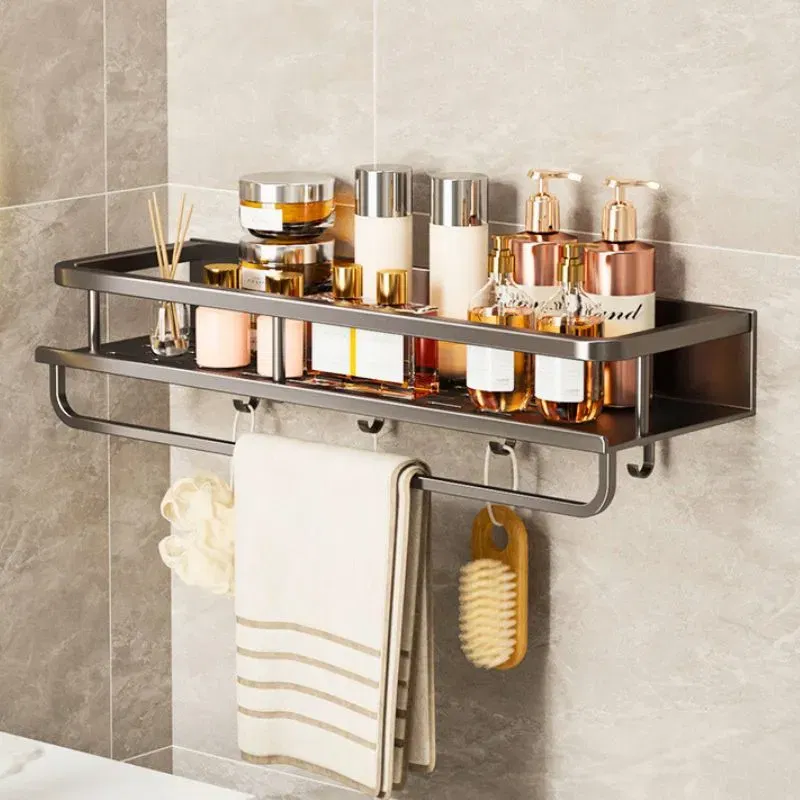 Organizator de perete cu suport prosop 40 cm [1]