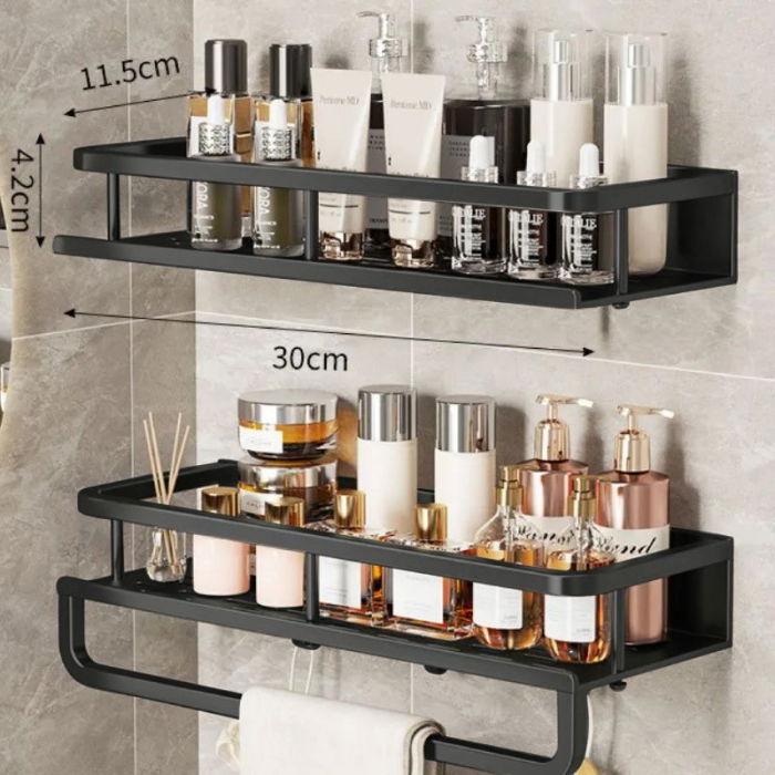 Organizator de perete Dublu cu suport prosop 30 cm [5]