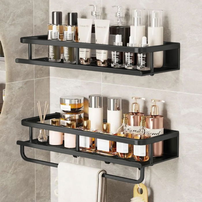 Organizator de perete Dublu cu suport prosop 30 cm [1]