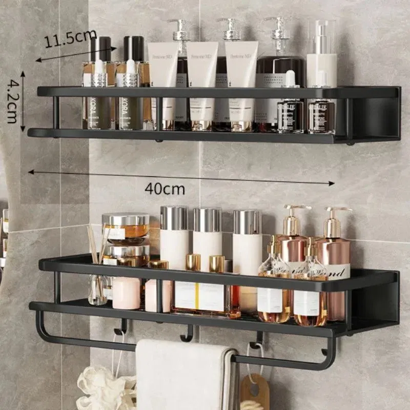 Organizator de perete Dublu cu suport prosop 40 cm [4]