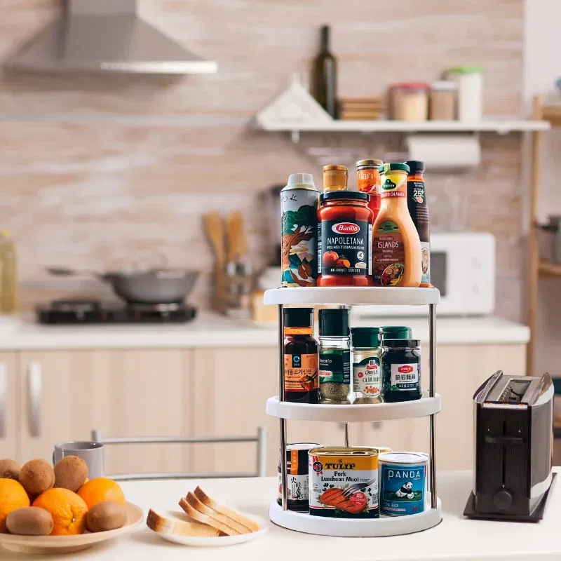 Organizator rotativ bucatarie 3 nivele [2]