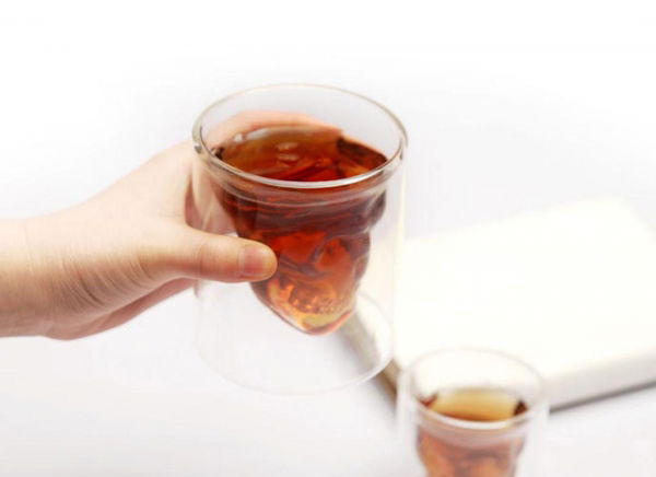 Pahar gotic cu craniu 3D [4]