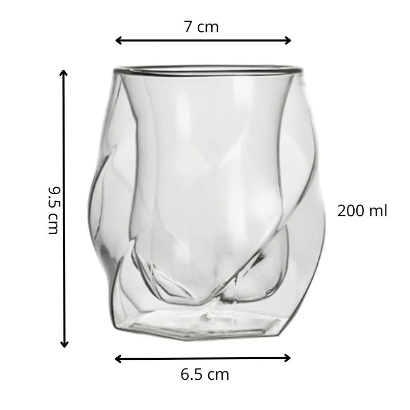 Pahar cu Pereti Dubli Twisted [8]