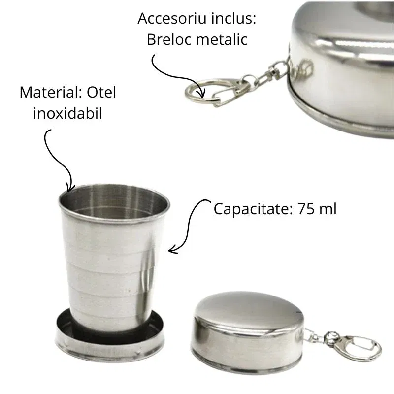 Pahar de buzunar telescopic [11]
