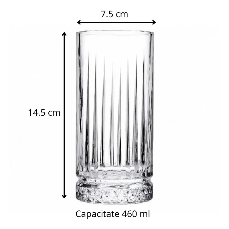 Pahar de sticla Long Drinks [7]