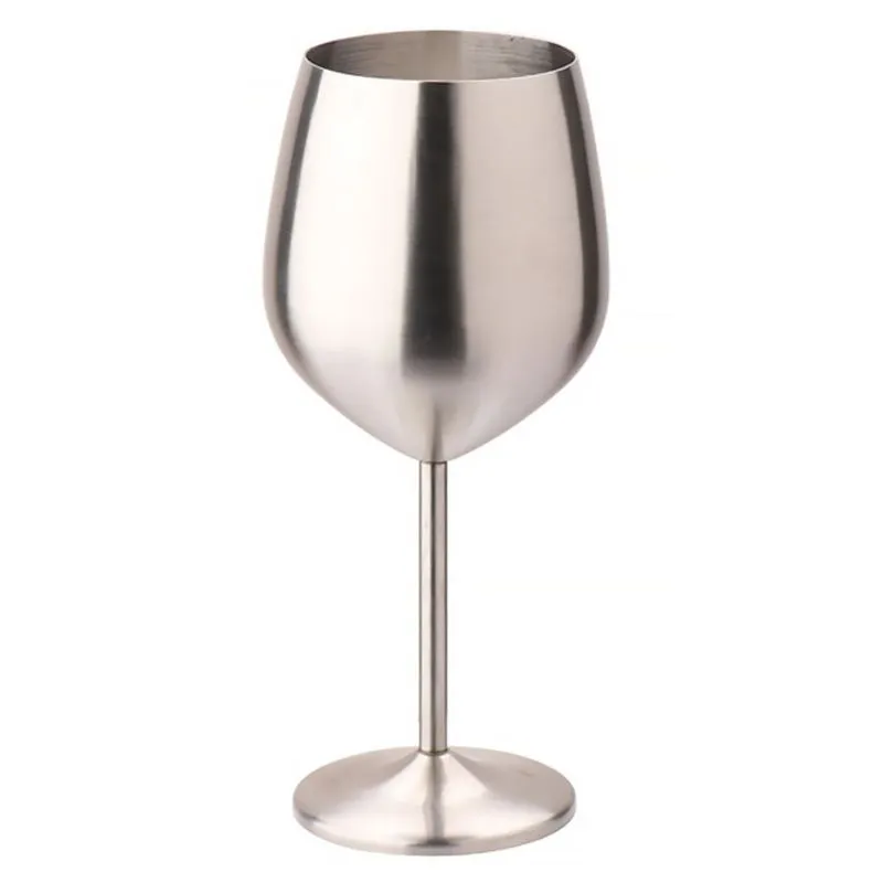 Pahar vin din Otel Inoxidabil Matte Silver [5]
