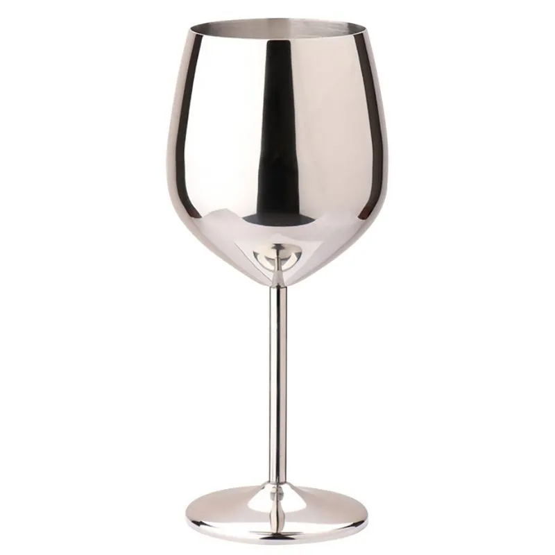 Pahar vin din Otel Inoxidabil Shiny Silver [6]