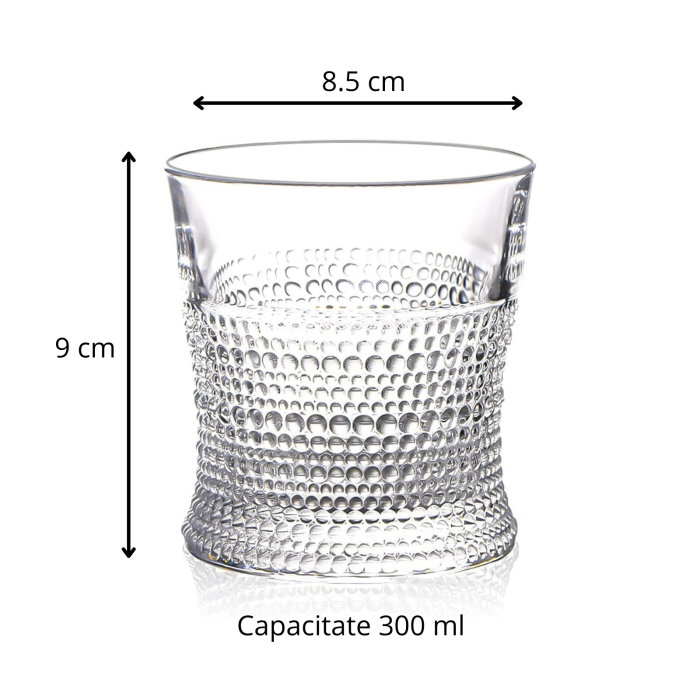 Pahar whiskey Dots [10]