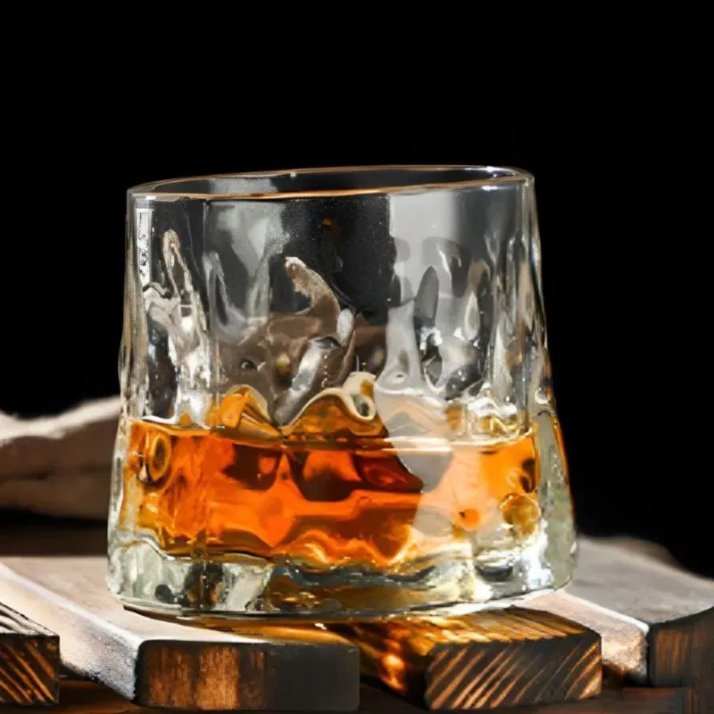Pahar whiskey Rotating Wavy [3]