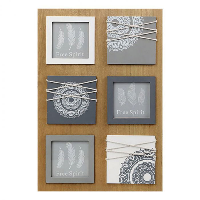 Panou rame foto, Free Spirit, din lemn [1]