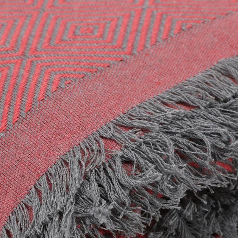 Patura bumbac Elite - Rosu vermillion, 175x230 cm [3]